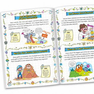 The Wacky Chemistry Lab Helps Kids Finally Understand Chemistry Through Fun Comics