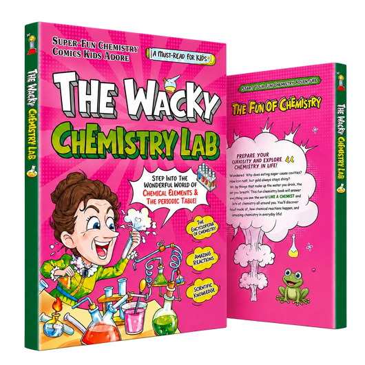 The Wacky Chemistry Lab Helps Kids Finally Understand Chemistry Through Fun Comics